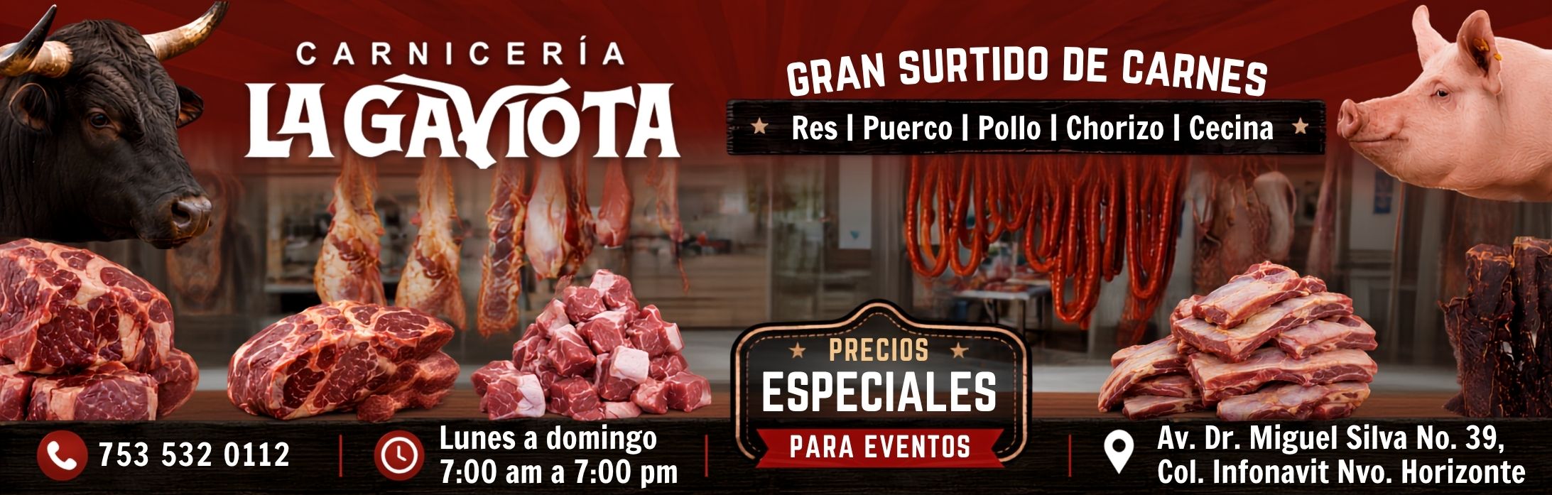 Imagen promocional de CARNICERÍA LA GAVIOTA