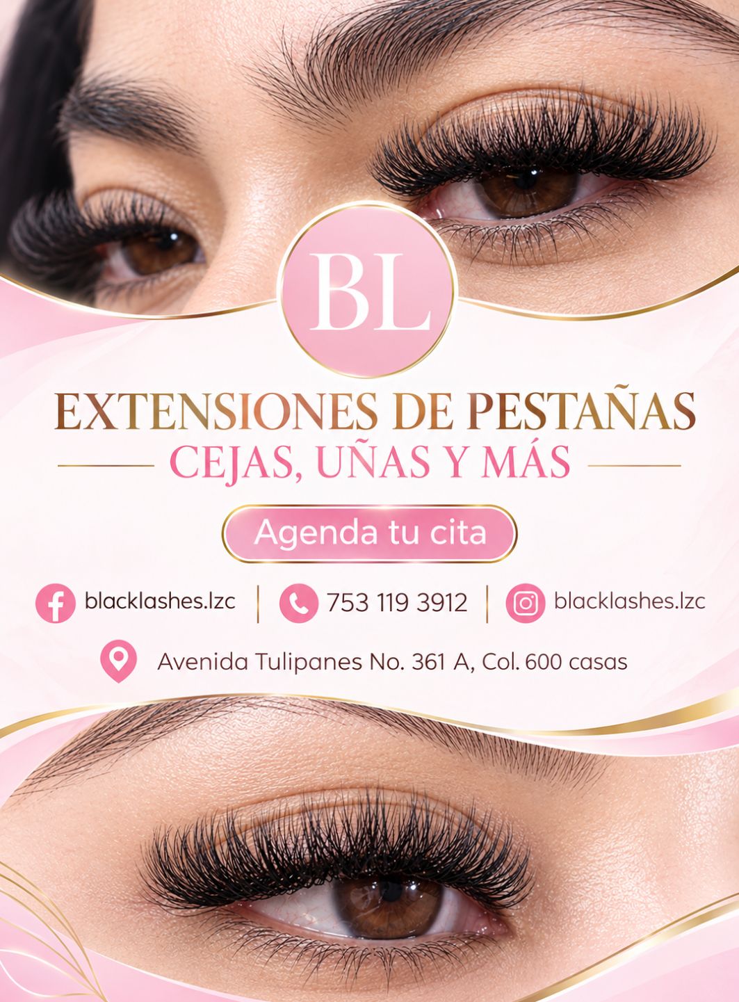 Imagen promocional de Black Lashes lzc.